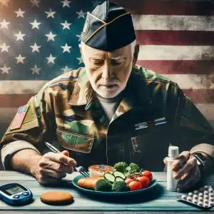 Type 2 diabetes and the challenges it provides to veterans.